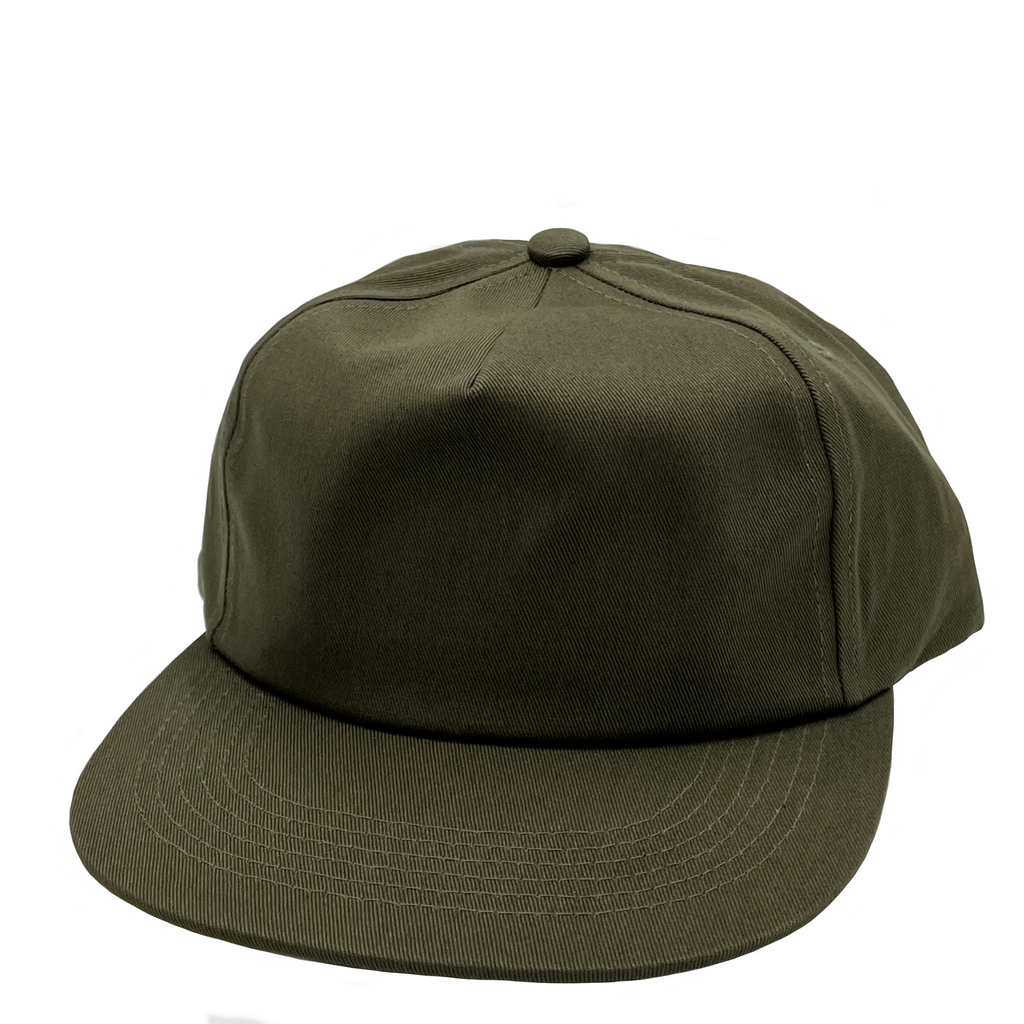 Heavy Cotton 5 Panel Unconstructed Snap Back