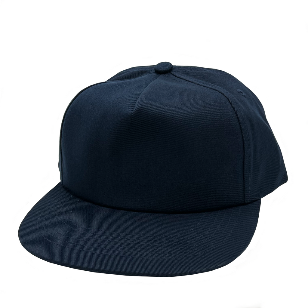 Heavy Cotton 5 Panel Unconstructed Snap Back