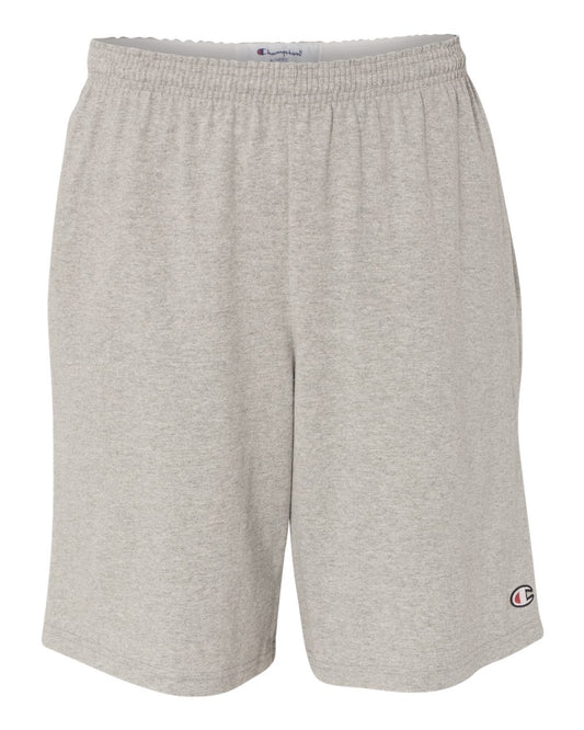 (Champion) Cotton Jersey 9" Shorts with Pockets
